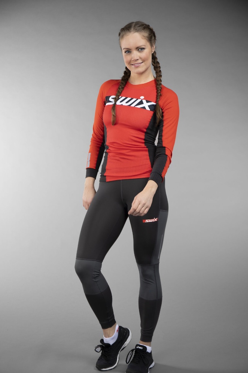 Swix RaceX Carbon Long Sleeve Fiery Red