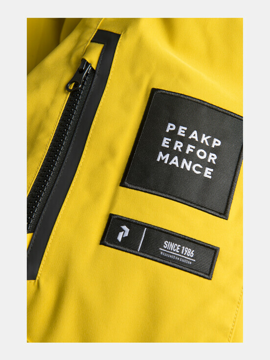 Peak Performance Hyper Parka Yellow Flow