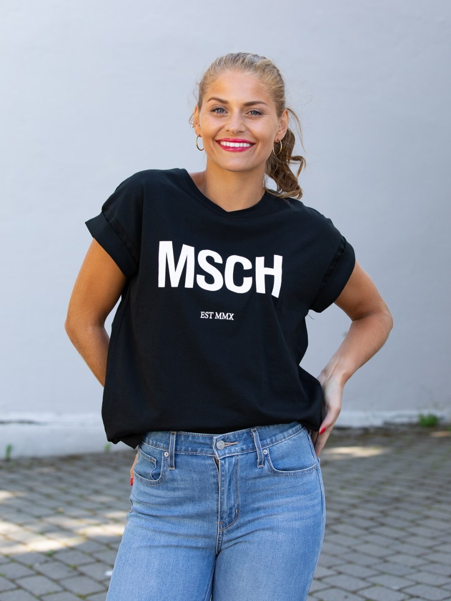 MSCH Copenhagen Alva MSCH Std Tee Black/white
