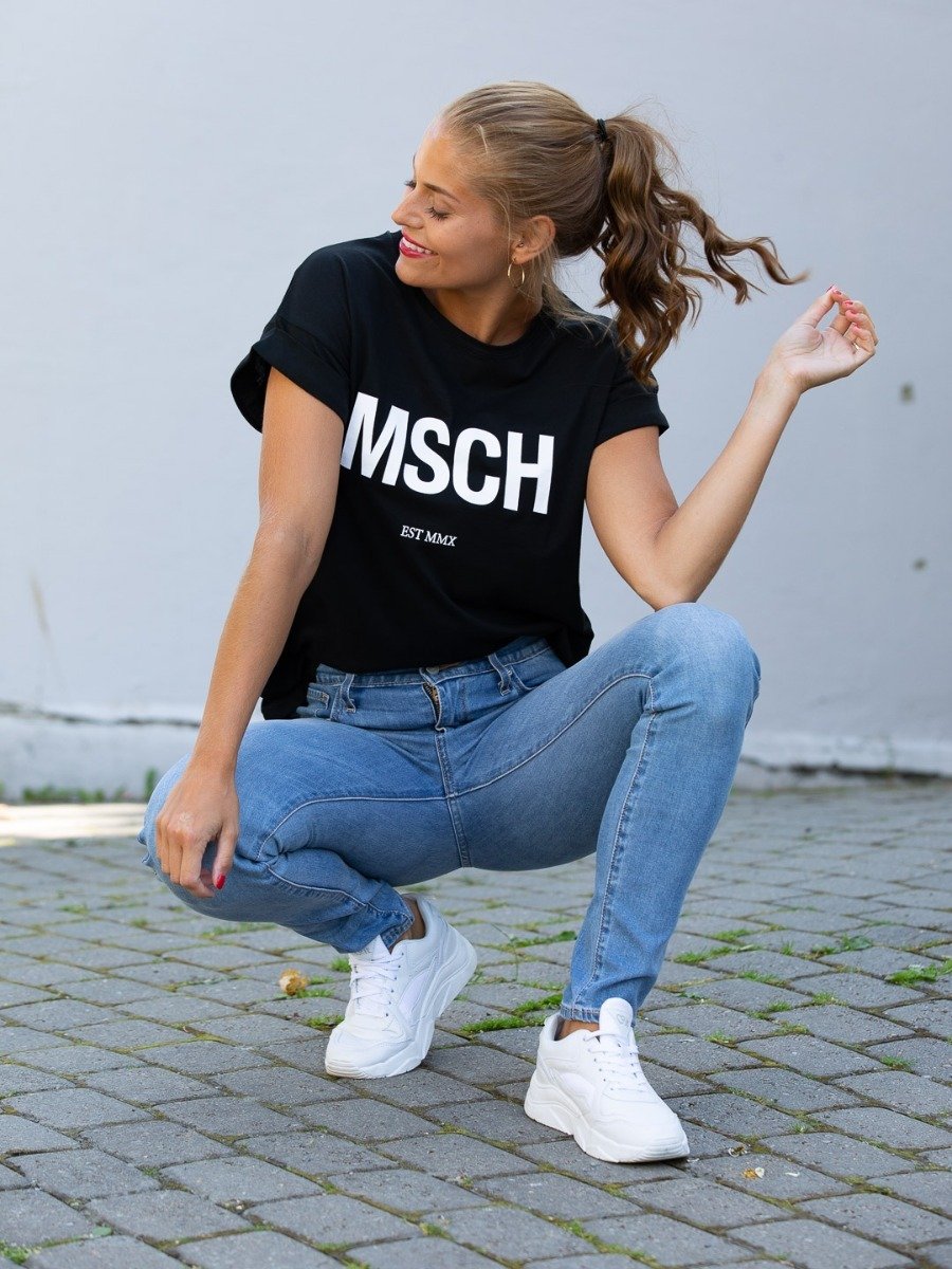 MSCH Copenhagen Alva MSCH Std Tee Black/white