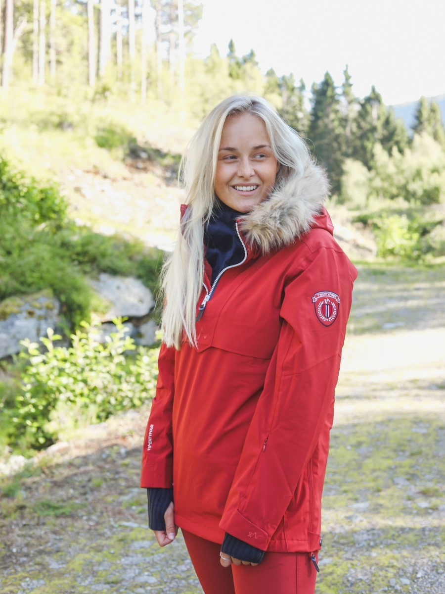 Twentyfour Finse 2.0 2-Lags Anorakk Mørk Rust