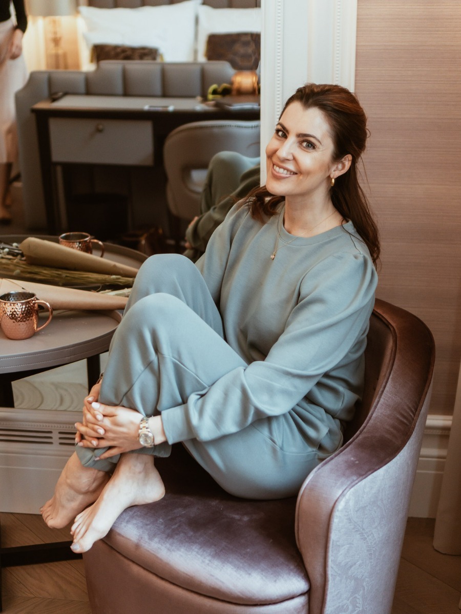 MSCH Copenhagen Ima Sweat Pants Chinios Green