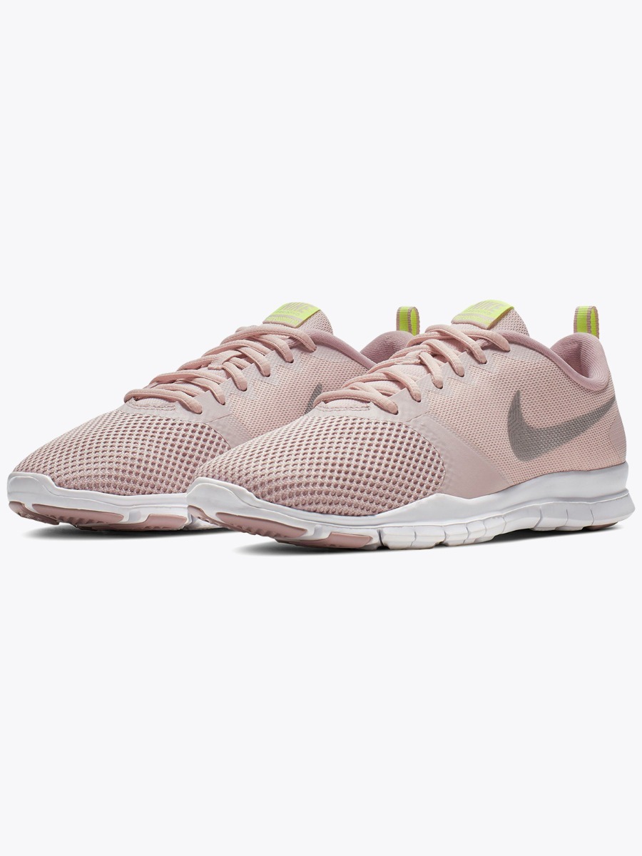 Nike Flex Essential Training Shoe Barely Rose/ Metallic Silver