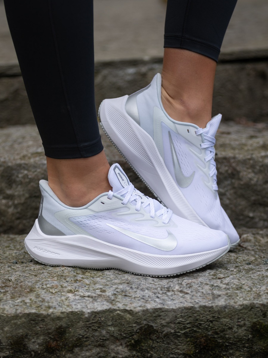 Nike Air Zoom Winflo 7 Pure Platinum/ Metallic Silver-White
