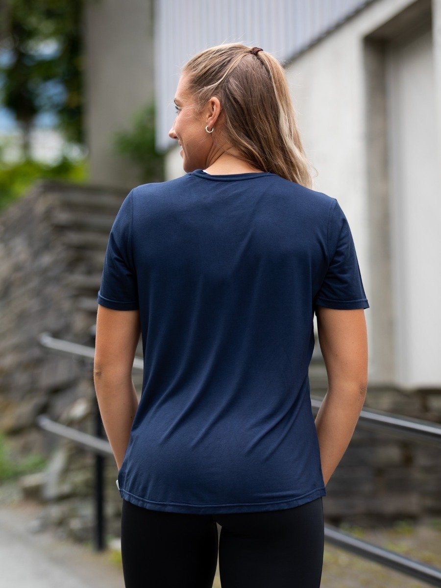 Athlecia Amoy SS Tee Dark Sapphire