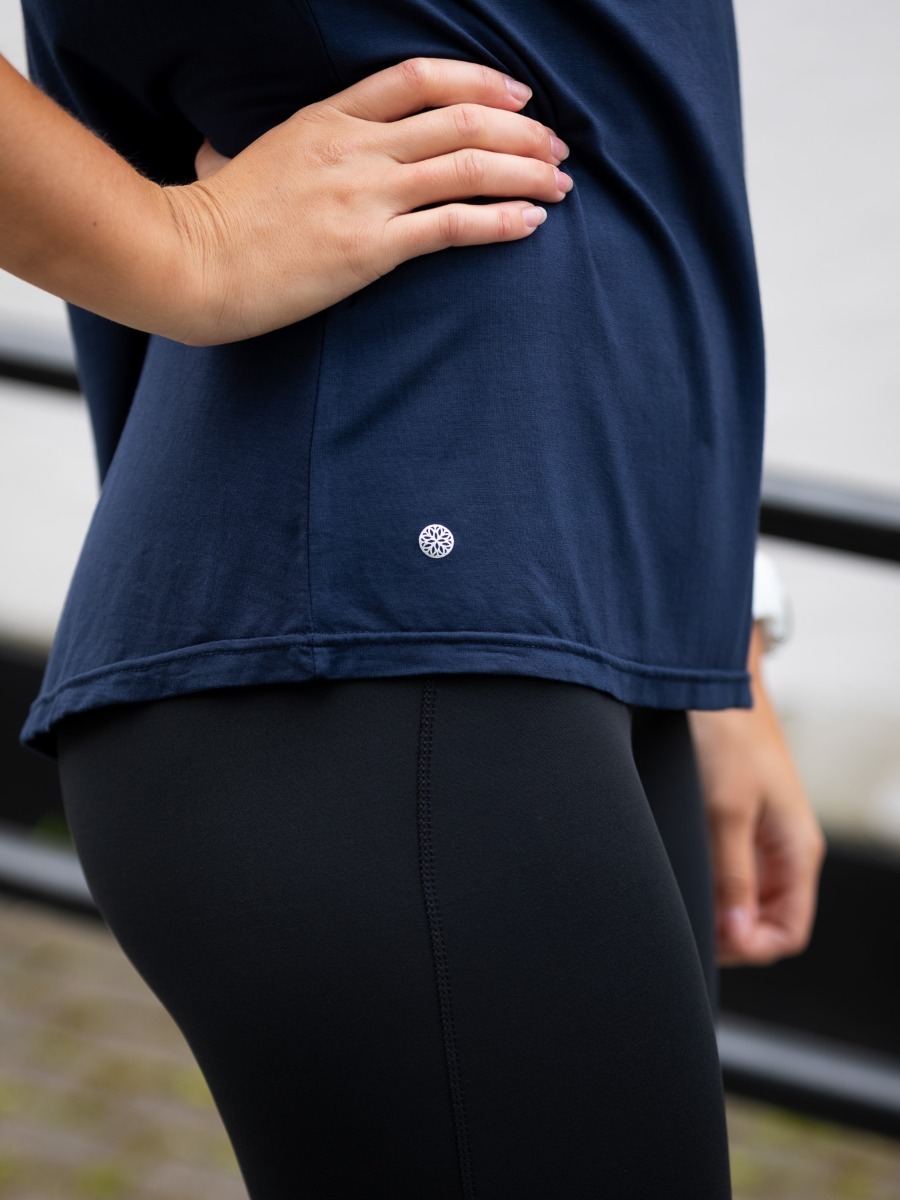 Athlecia Amoy SS Tee Dark Sapphire