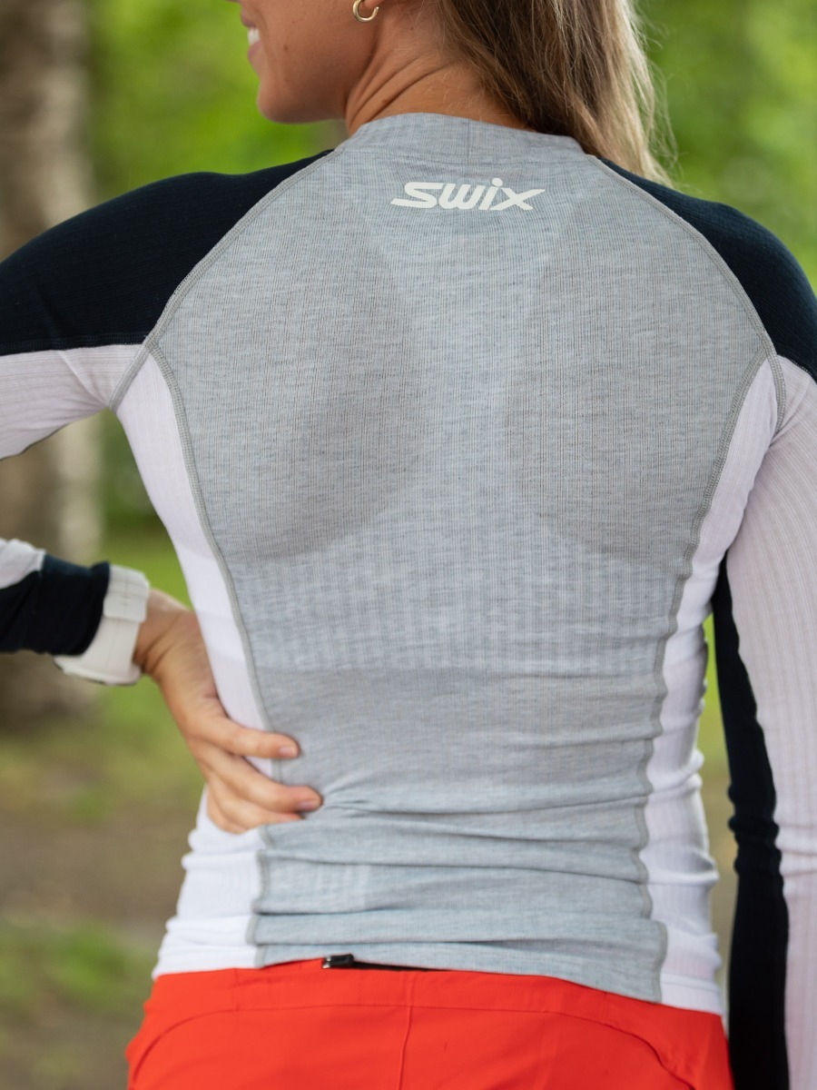 Swix RaceX Bodywear Long Sleeve Grey Melange