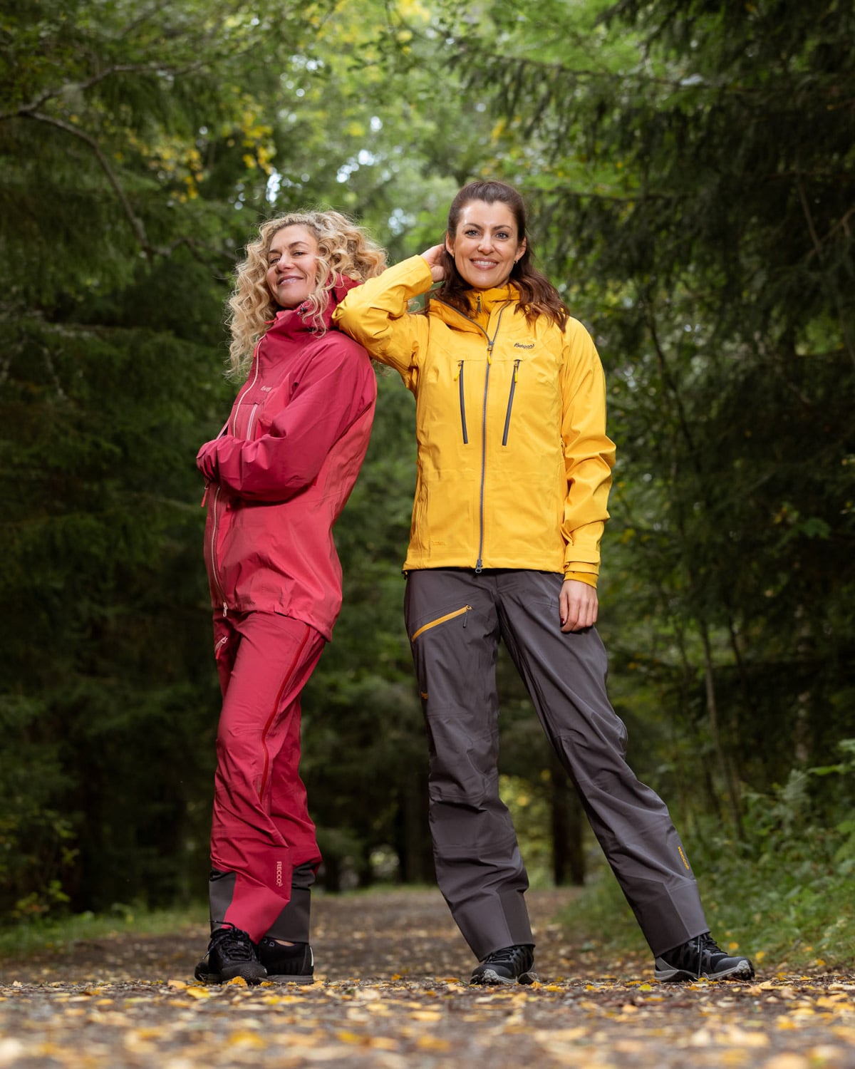 Bergans Cecilie 3L Pant Dark Creamy Rouge