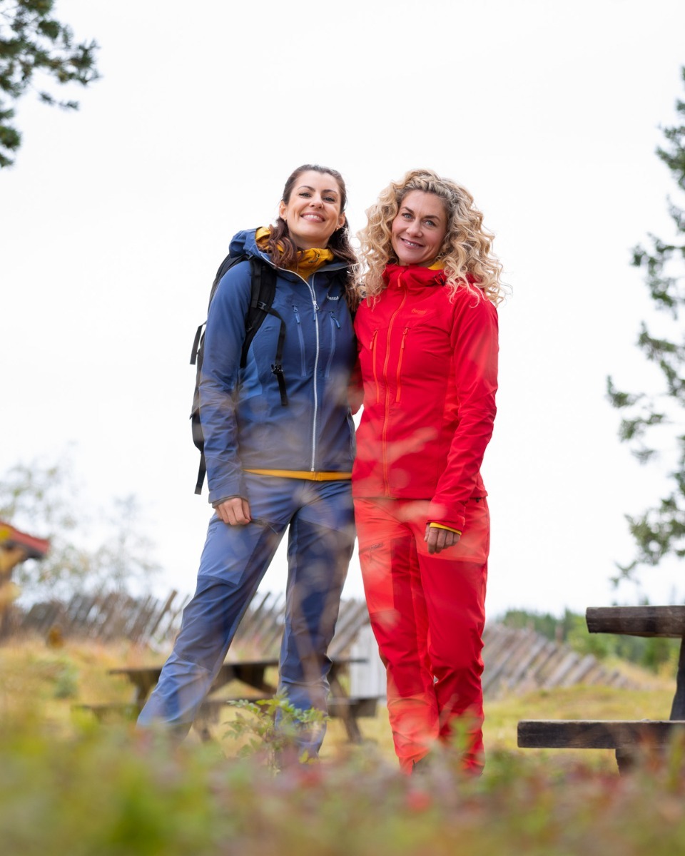 Bergans Cecilie Mountain Softshell Pant Light Dahlia Red / Dahlia Red