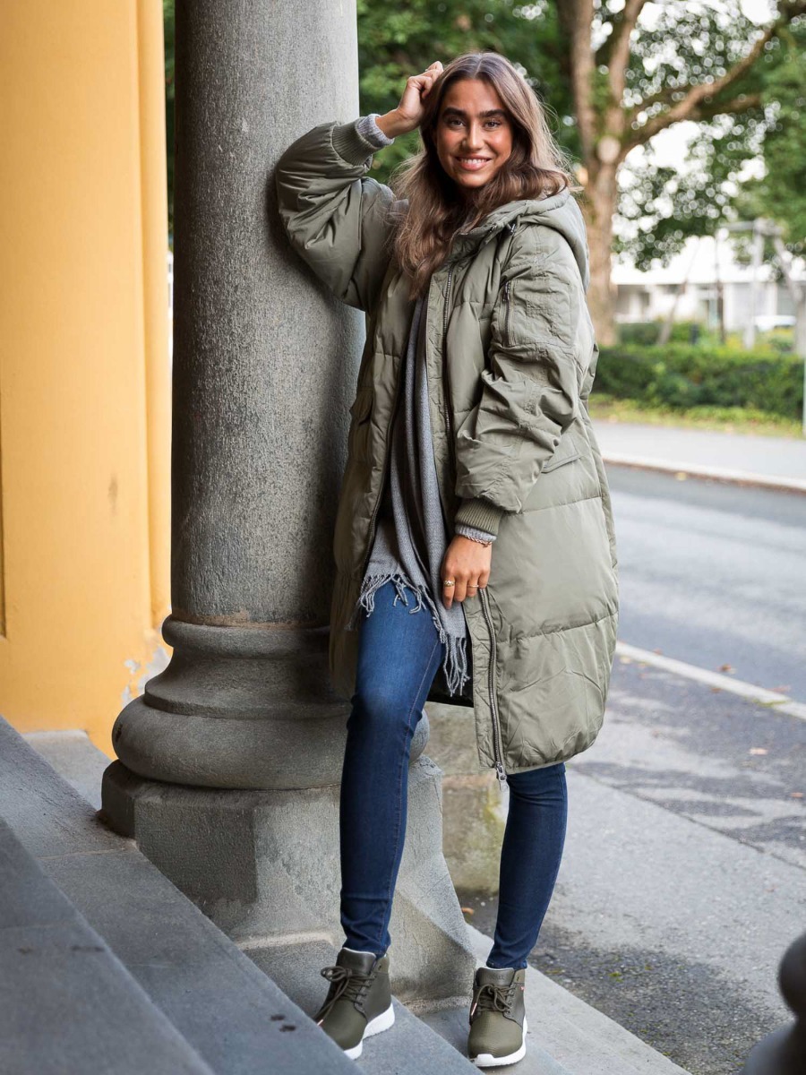 Ichi Bunala Down Jacket Deep Lichen Green