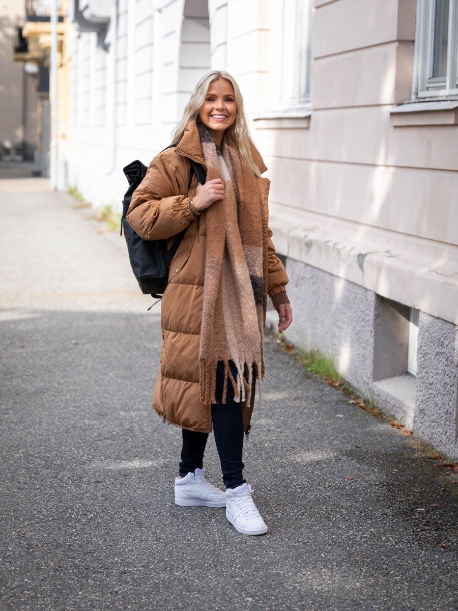 Ichi Bunala Down Jacket 2 Tobacco Brown - Get Inspired Exclusive Collection