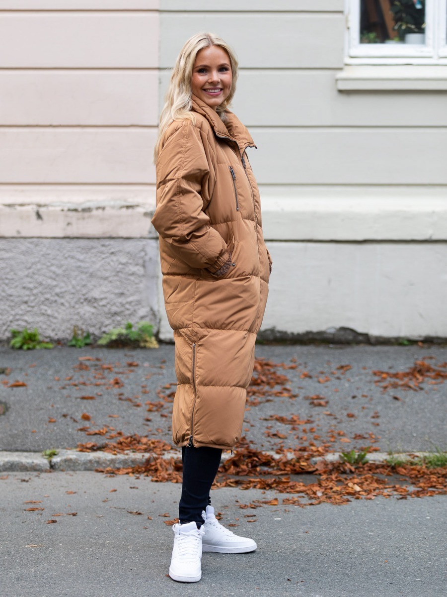 Ichi Bunala Down Jacket 2 Tobacco Brown - Get Inspired Exclusive Collection