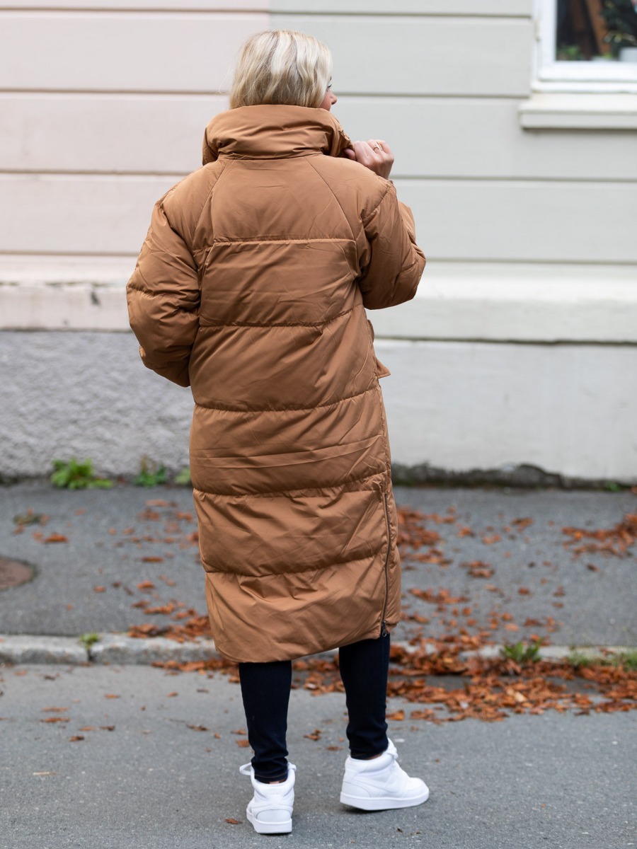 Ichi Bunala Down Jacket 2 Tobacco Brown - Get Inspired Exclusive Collection