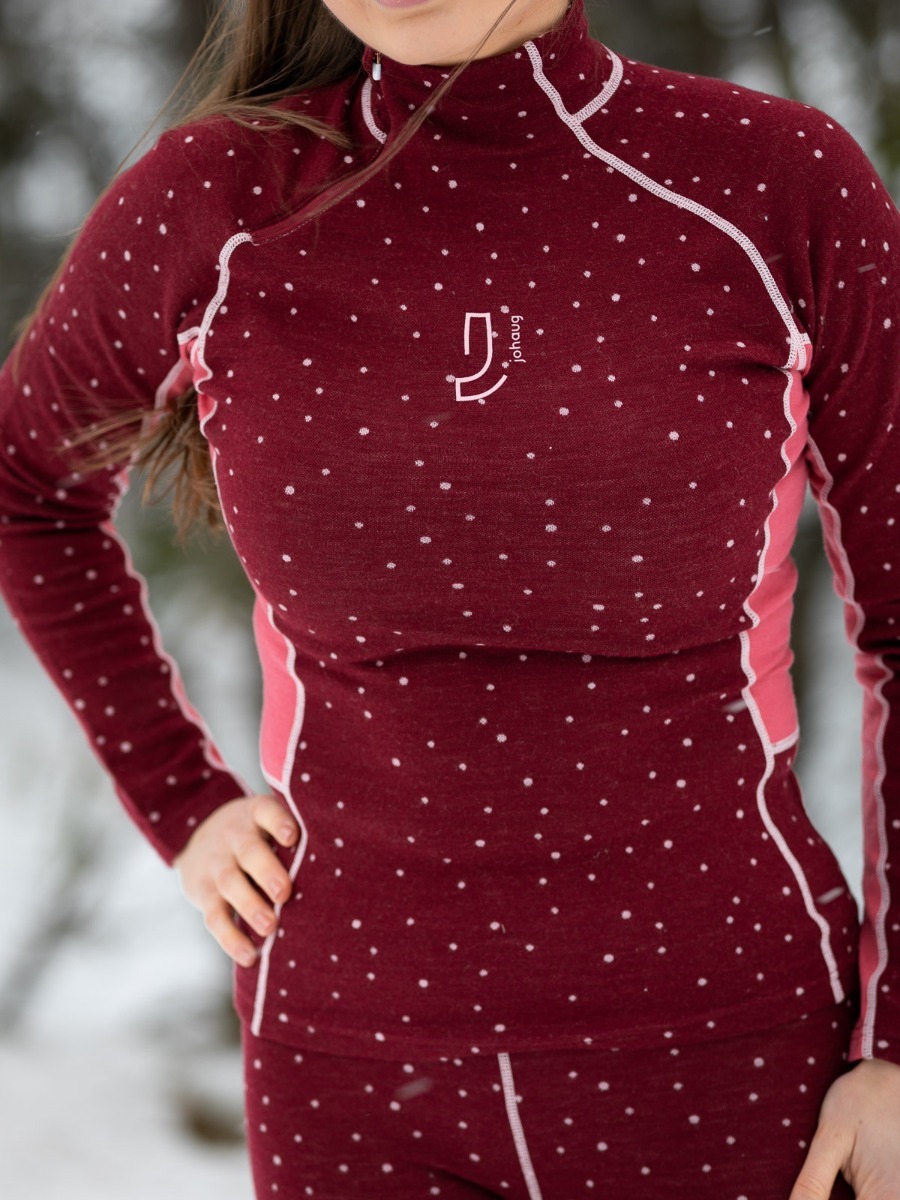 Johaug Maven Wool Half Zip Caber