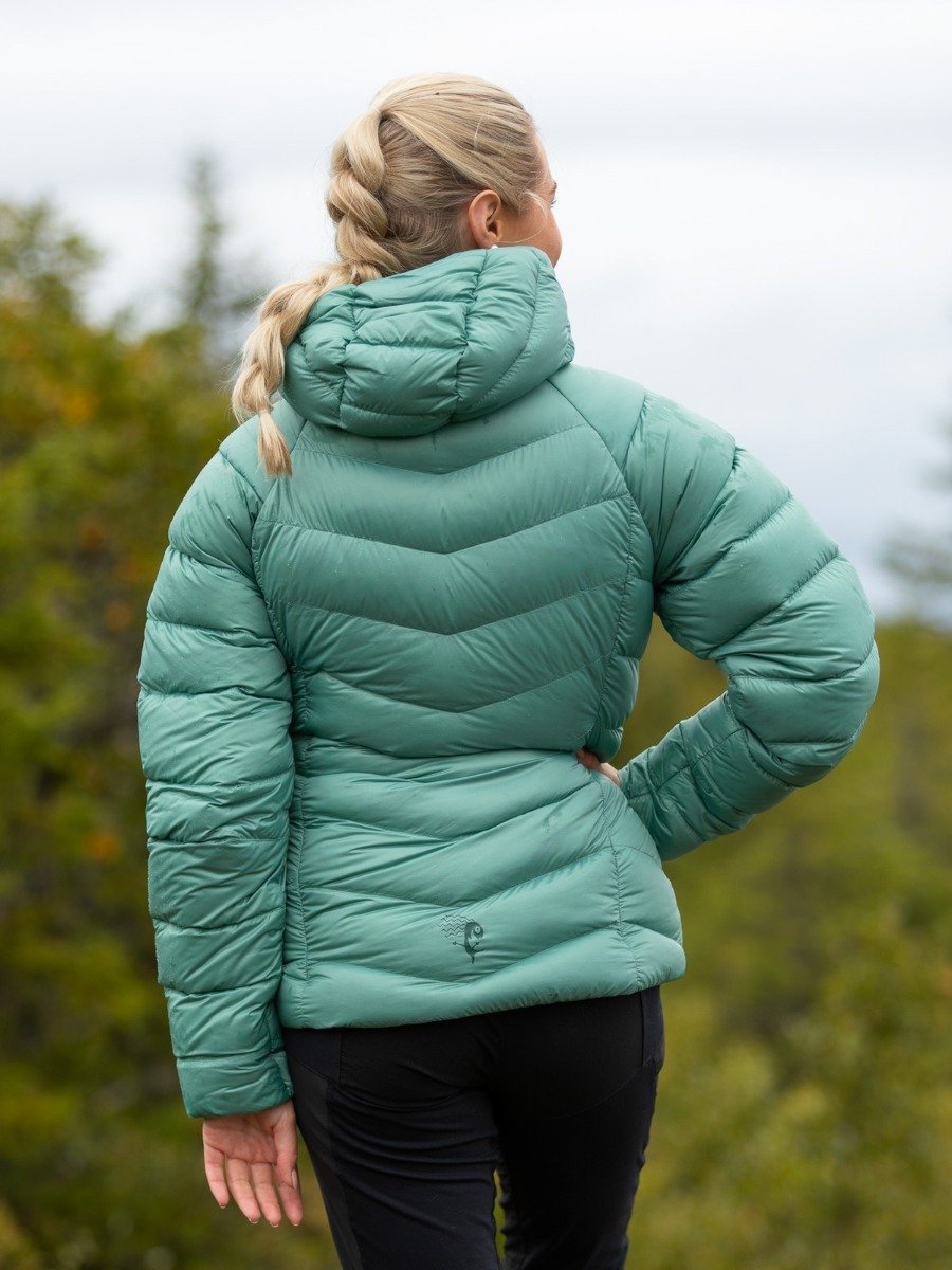 Bergans Cecilie V3 Down Jacket Light Forest Frost / Forest Frost