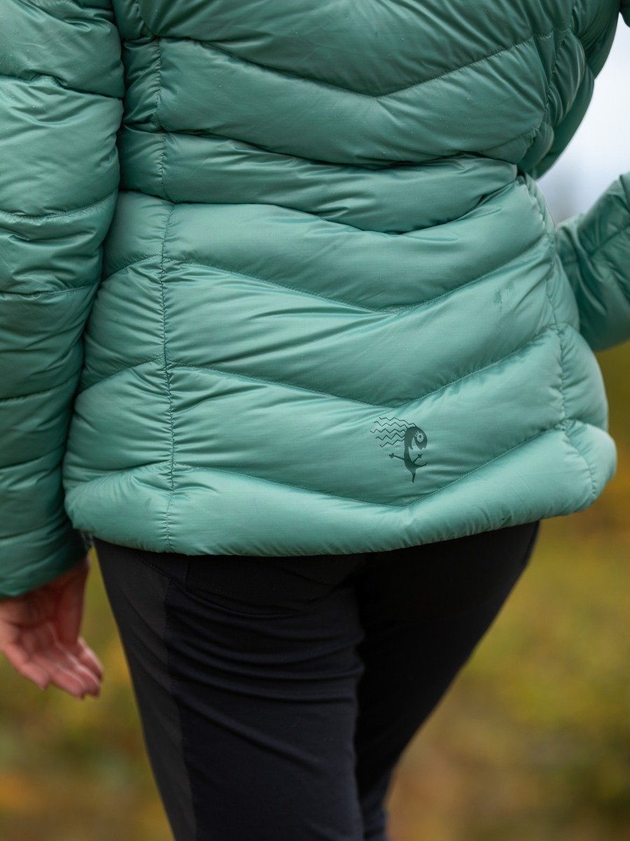 Bergans Cecilie V3 Down Jacket Light Forest Frost / Forest Frost