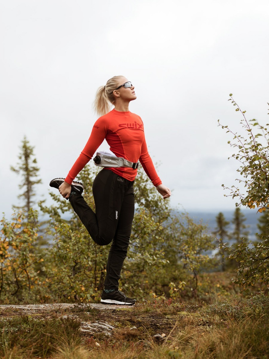 Swix RaceX Bodywear Long Sleeve Fiery Red