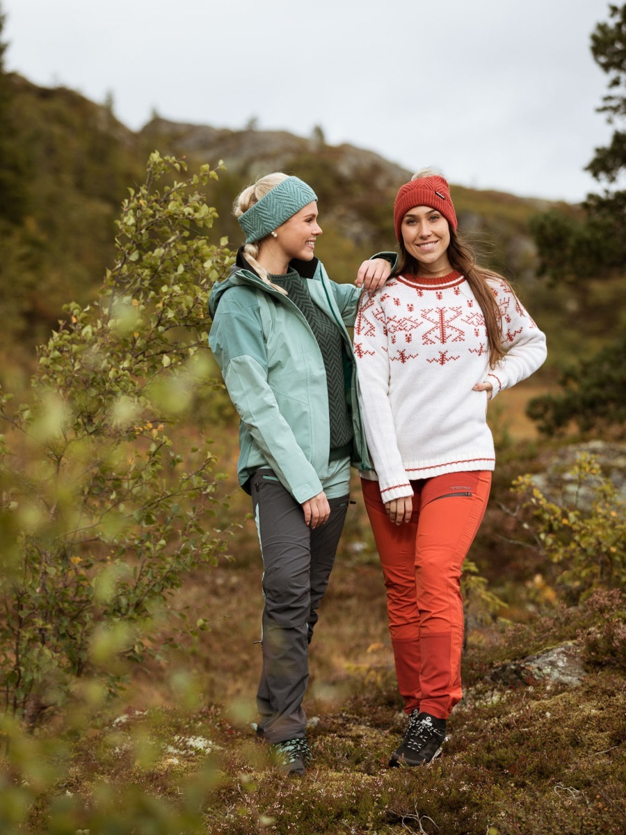 Twentyfour Flåm Stretch 2-Lags Jakke Eukalyptus