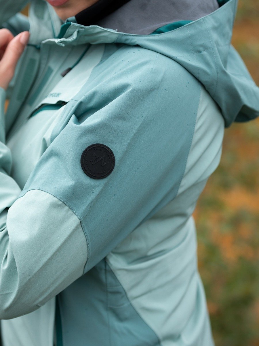 Twentyfour Flåm Stretch 2-Lags Jakke Eukalyptus