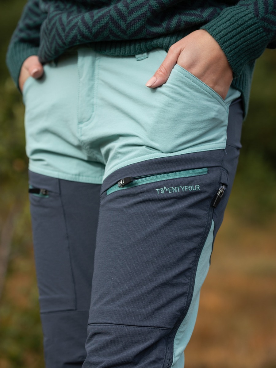 Twentyfour Flåm Trekking Bukse Tåkeblå