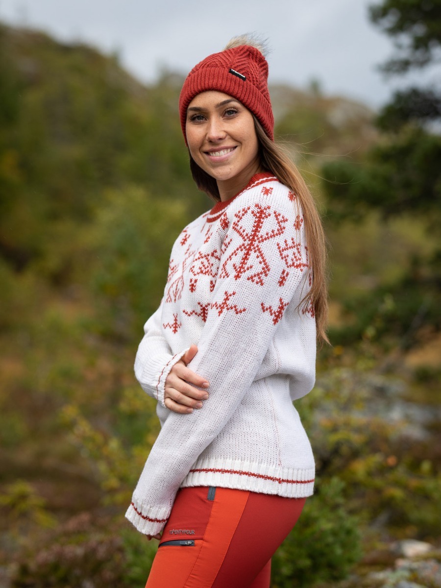 Twentyfour Finse Rallar Ullgenser Mørk Rust