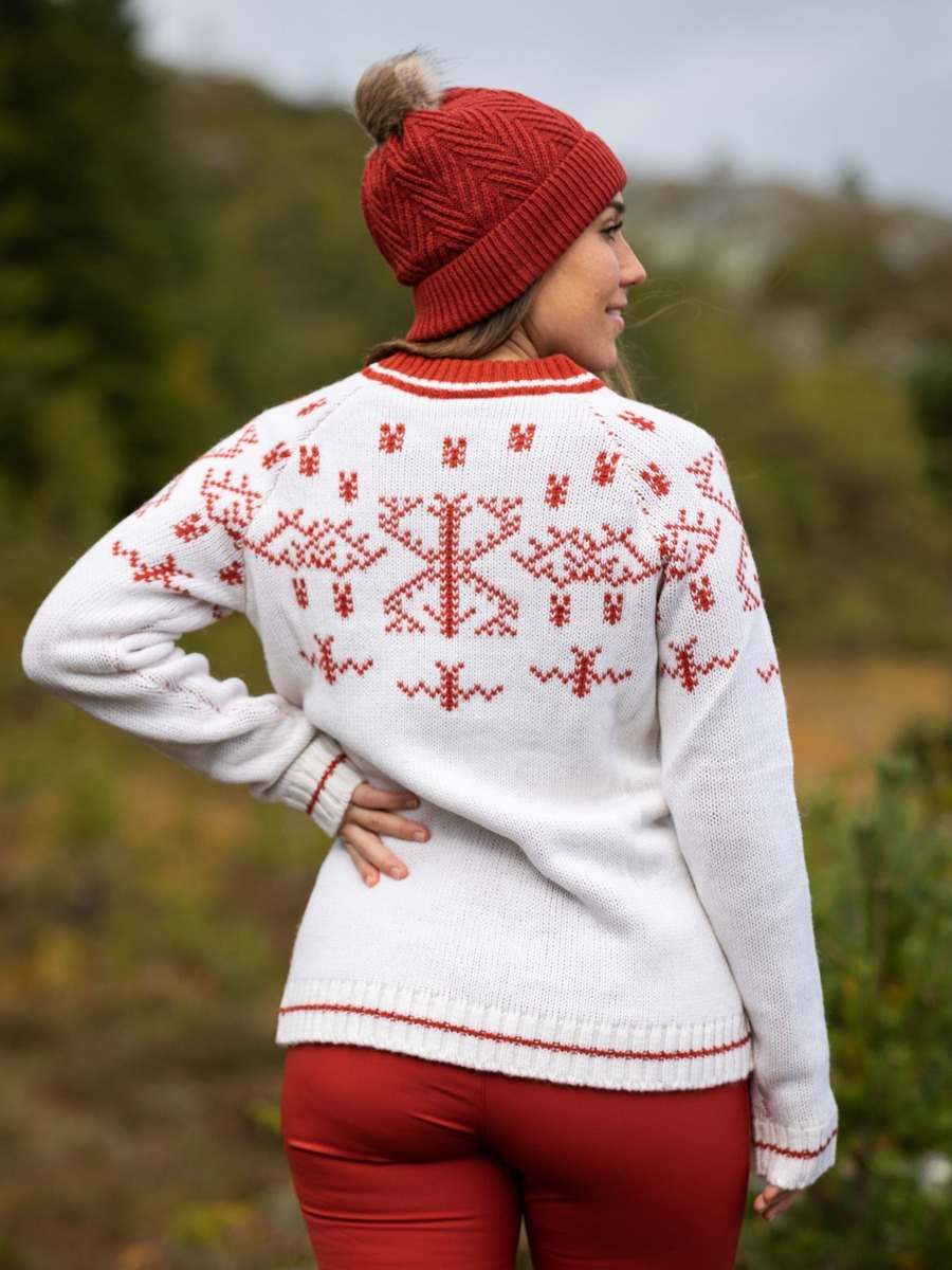 Twentyfour Finse Rallar Ullgenser Mørk Rust