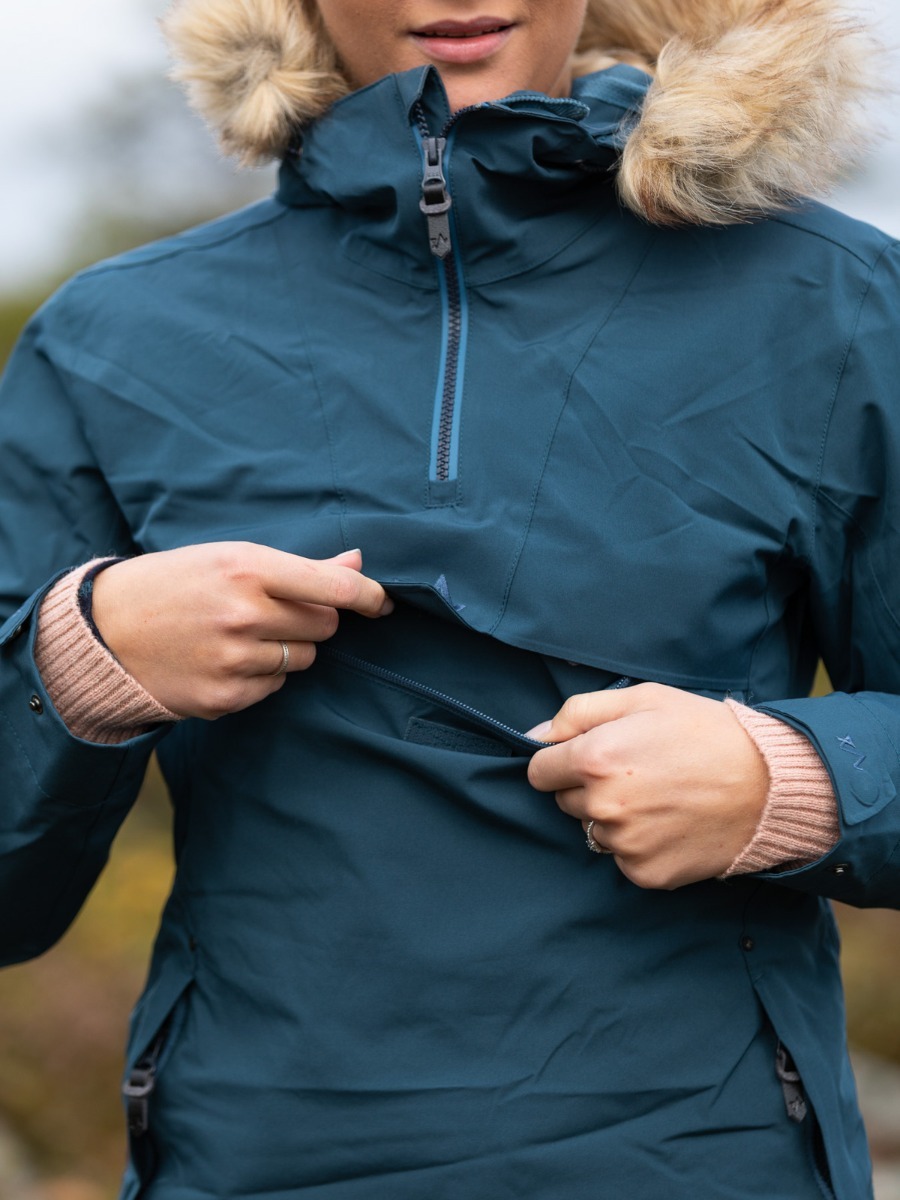 Twentyfour Finse 2.0 2-Lags Anorakk Blågrå
