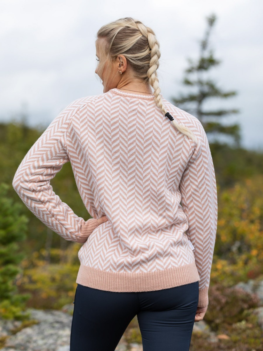 Twentyfour Finse 3D Ullgenser Tåkerosa