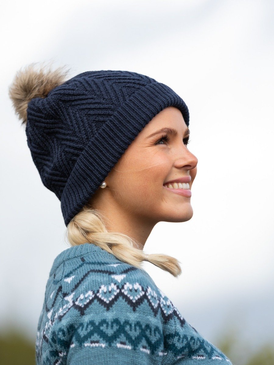 Twentyfour Finse Dalen Lue Blekkblå