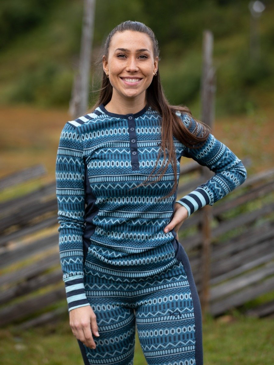 Kari Traa Åkle Long Sleeve Ocean