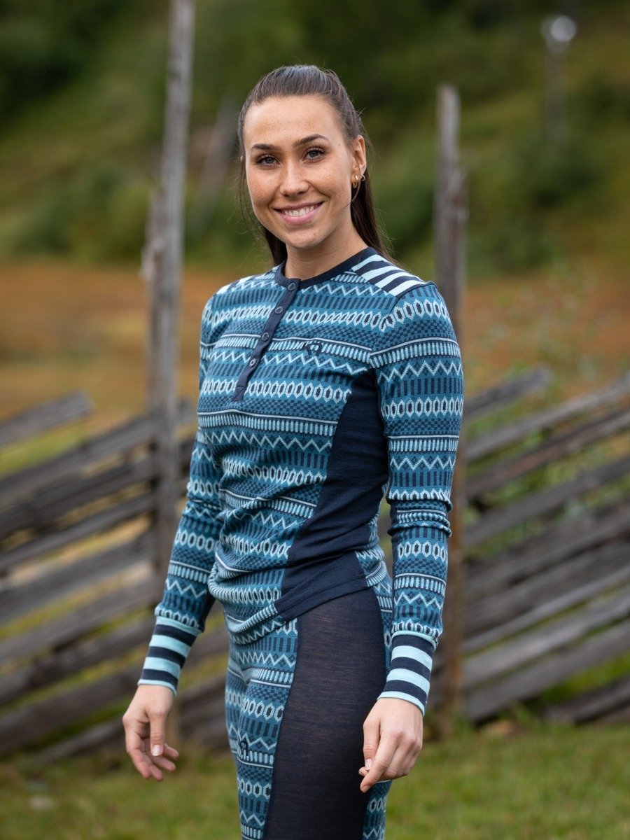 Kari Traa Åkle Long Sleeve Ocean