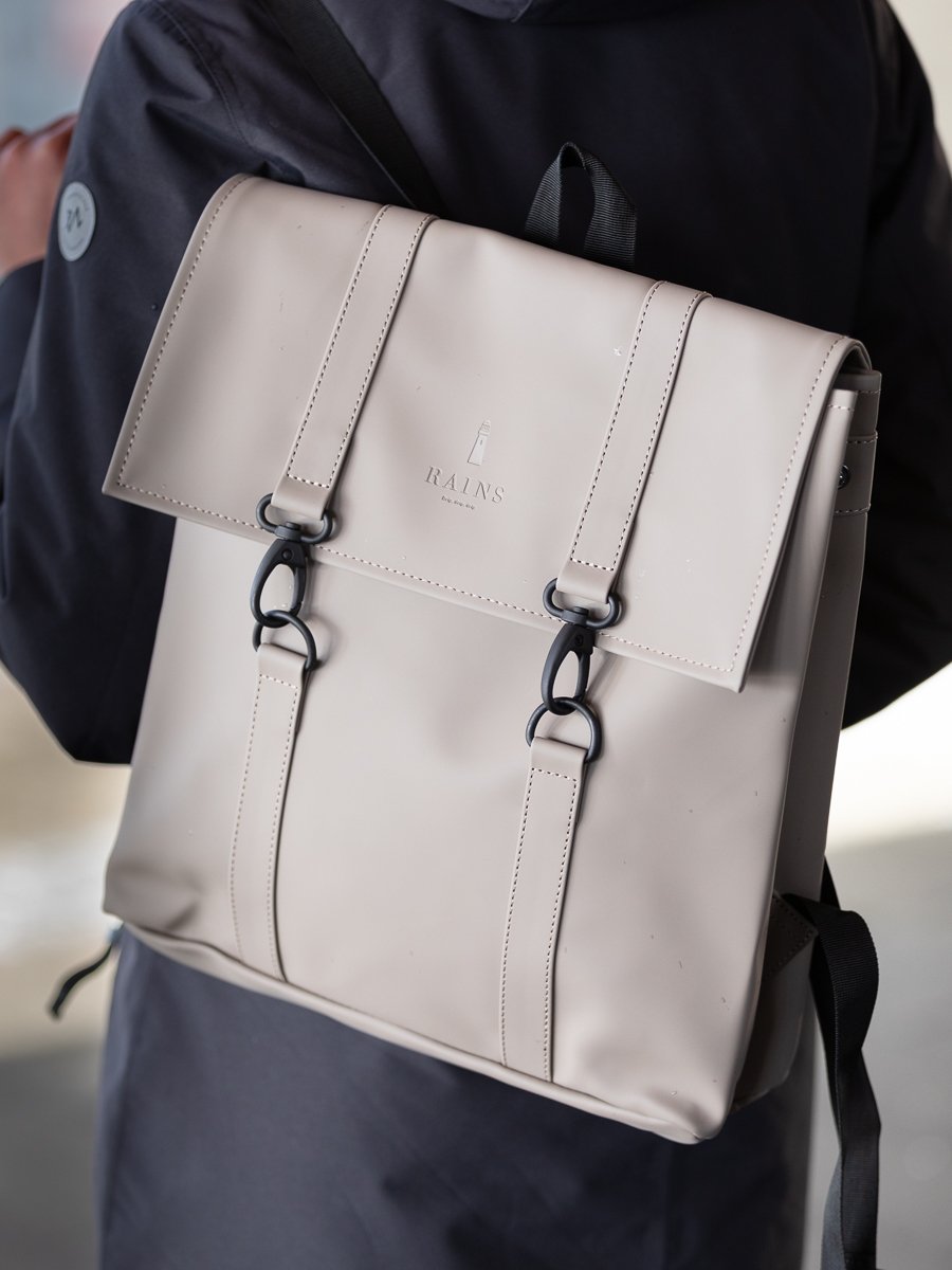Rains Messenger Bag Mini Beige