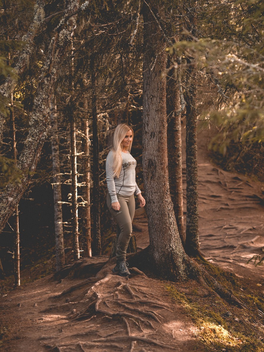 Bergans Fløyen W Pant Greenmud