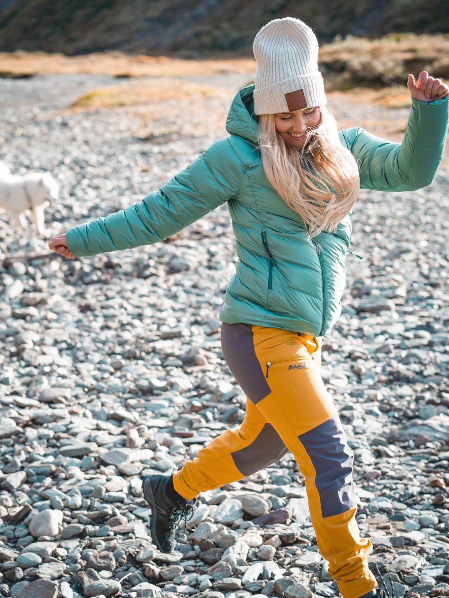 Bergans Cecilie V3 Down Jacket Light Forest Frost / Forest Frost