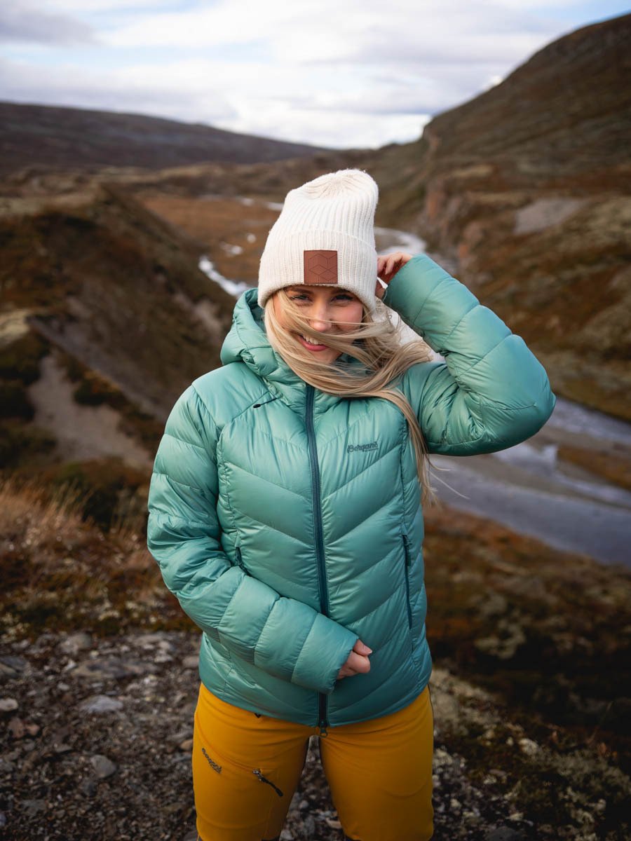 Bergans Cecilie V3 Down Jacket Light Forest Frost / Forest Frost