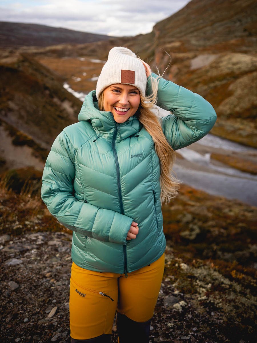 Bergans Cecilie V3 Down Jacket Light Forest Frost / Forest Frost