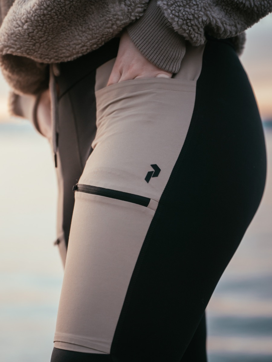 Peak Performance Track Tights True Beige