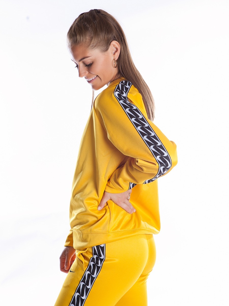 Nike Sportswear Crew Logo Tape Dark Sulfur