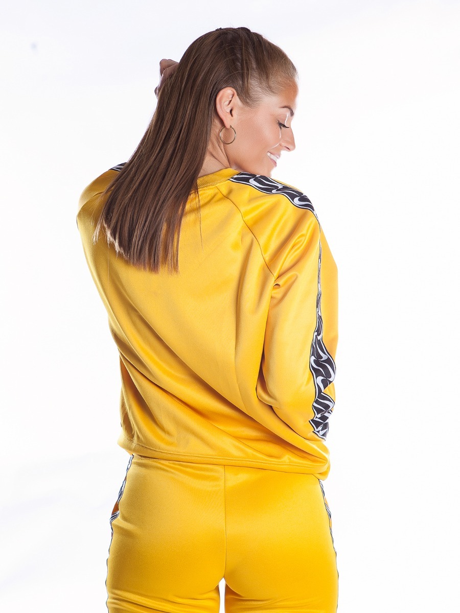 Nike Sportswear Crew Logo Tape Dark Sulfur