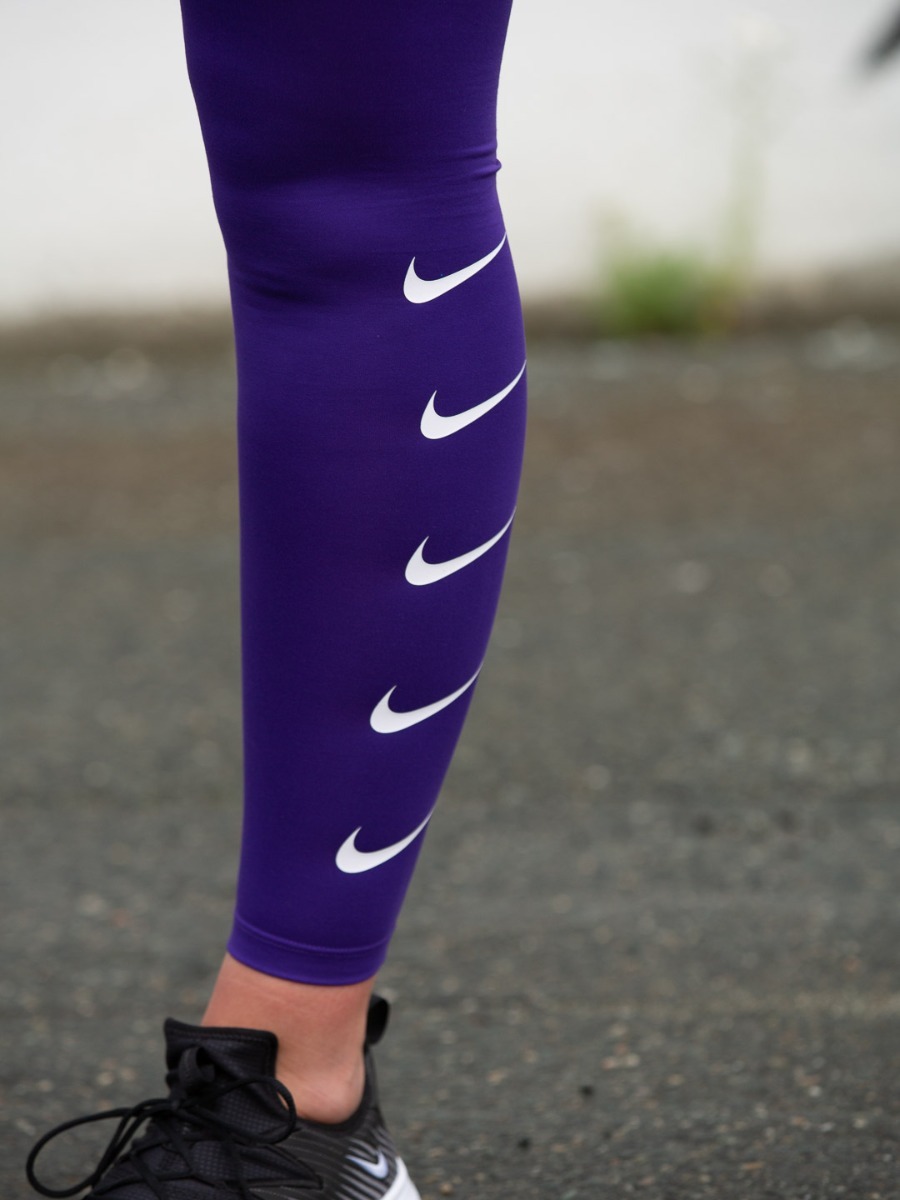 Nike Swoosh Run Tights Court Purple