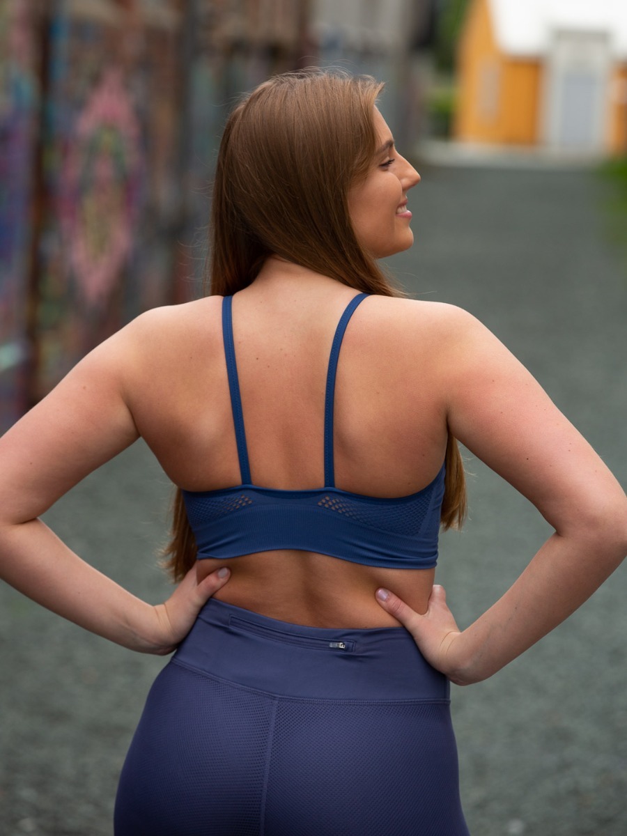 Nike Seamless Light bra Mystic Navy