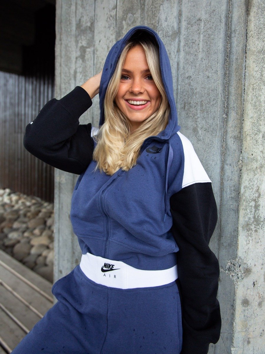 Nike Air Full-Zip Hoodie Sanded purple