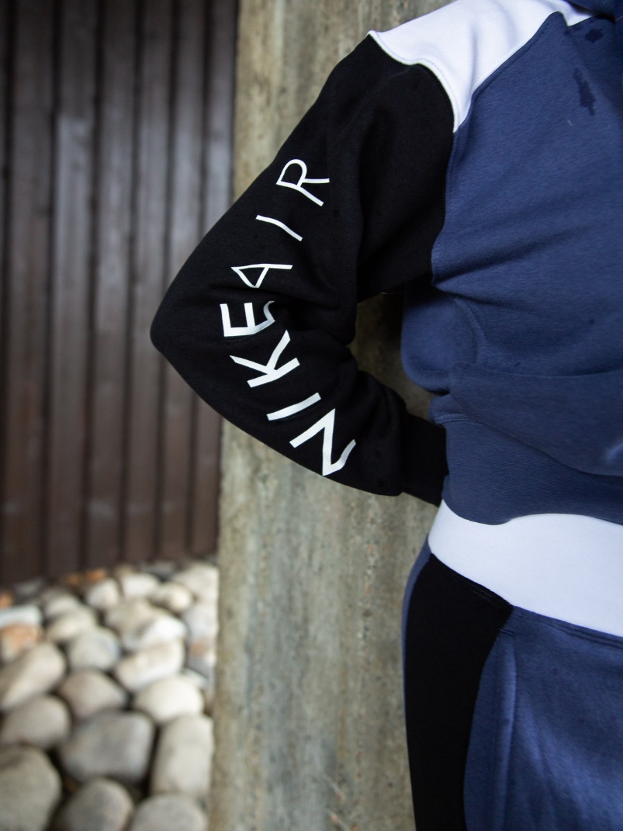 Nike Air Full-Zip Hoodie Sanded purple