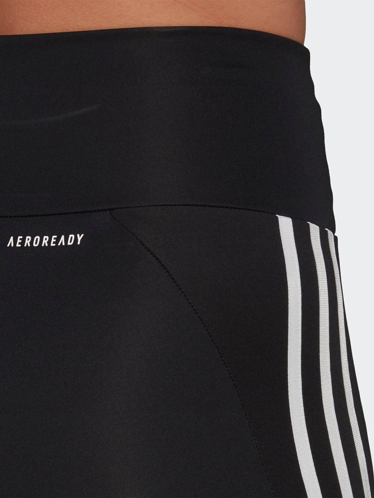 adidas 3-Stripes Bike Short Black / White