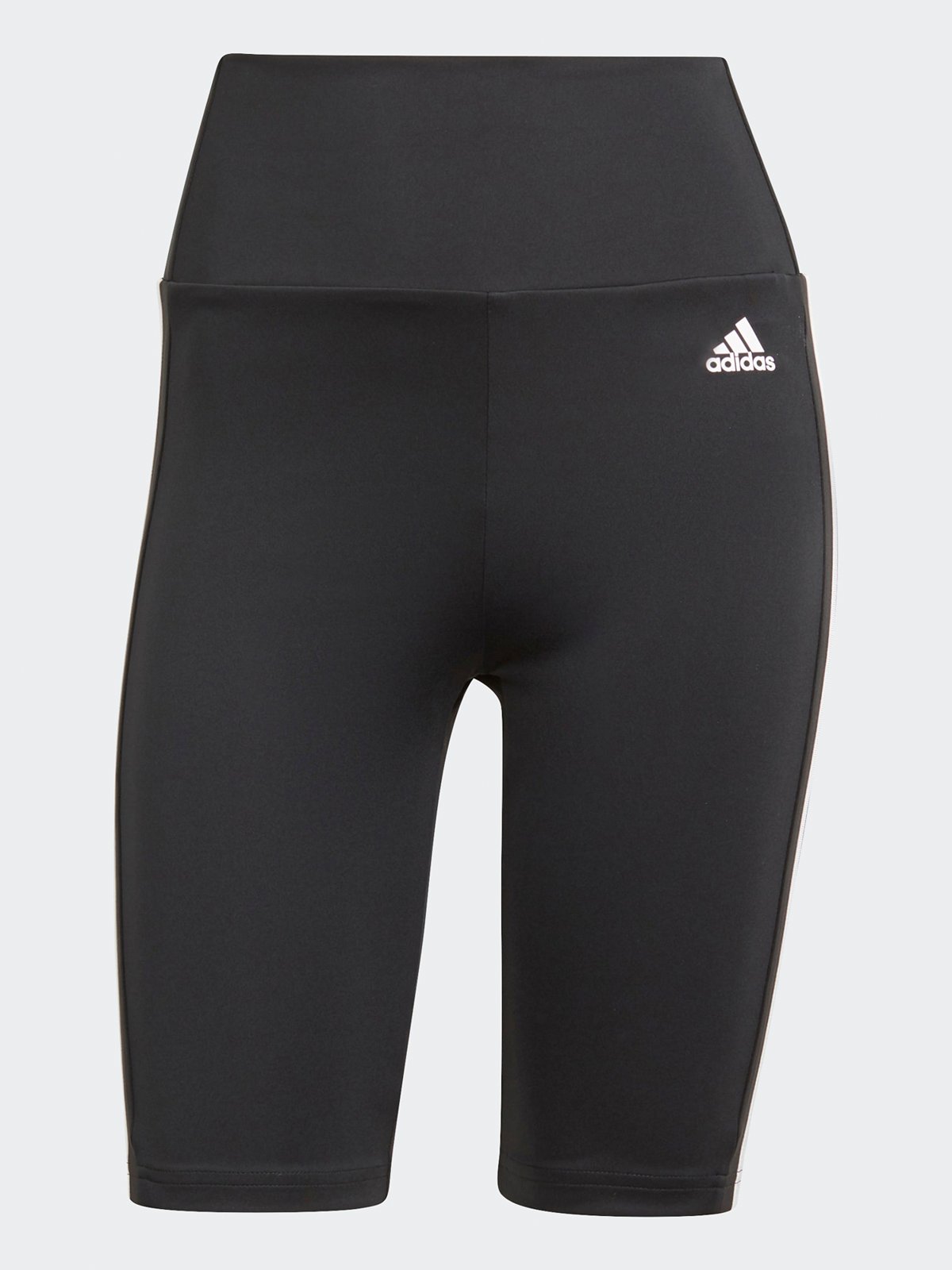 adidas 3-Stripes Bike Short Black / White