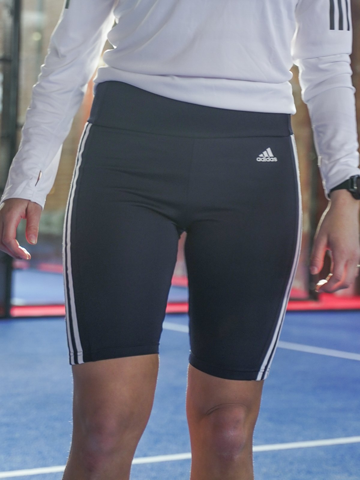 adidas 3-Stripes Bike Short Legend Ink / White