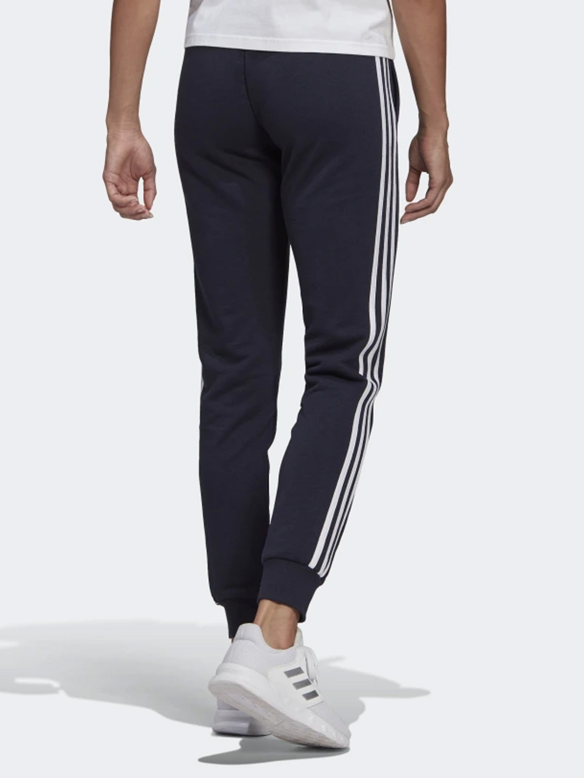 adidas Essentials Slim Tapered Cuffed Pant Legend Ink/ White