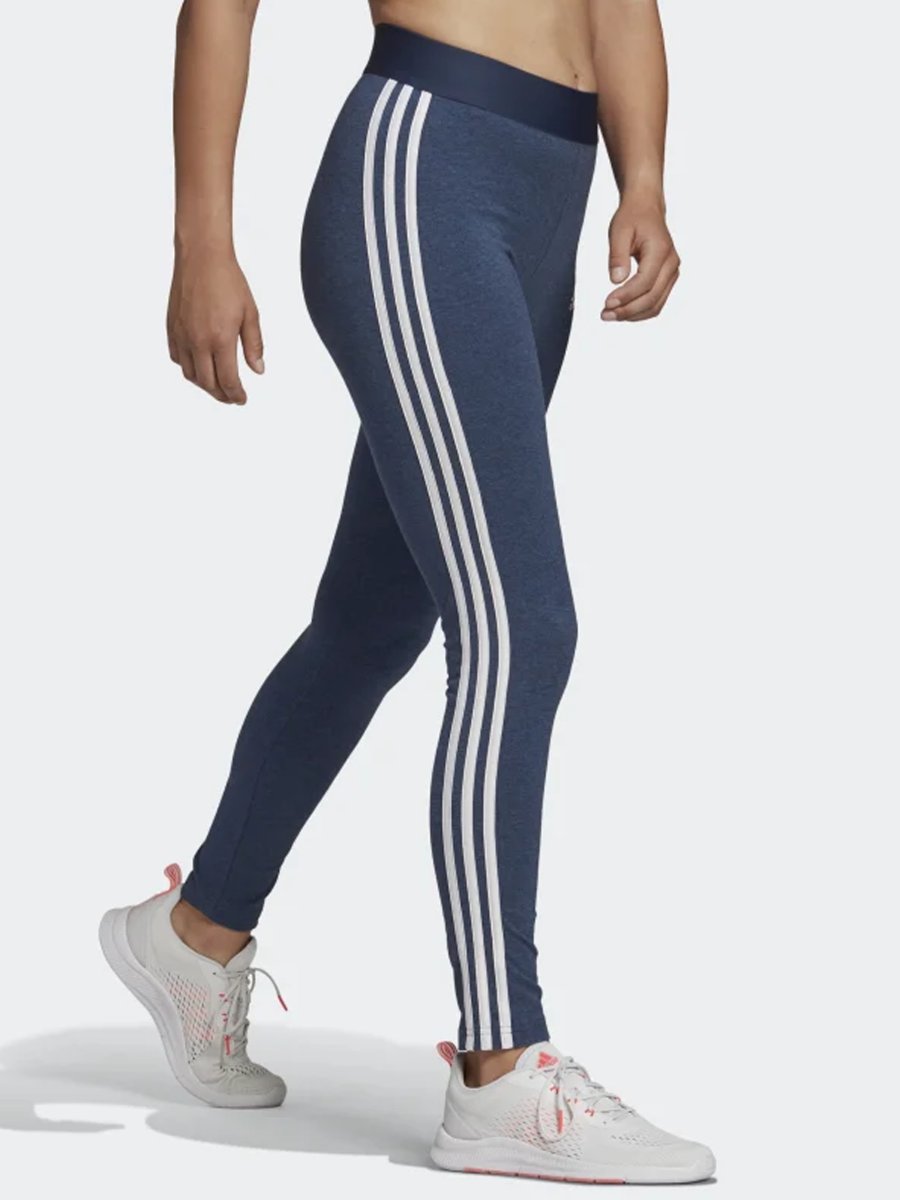 adidas 3-Stripes Legging Crew Navy Mel / White