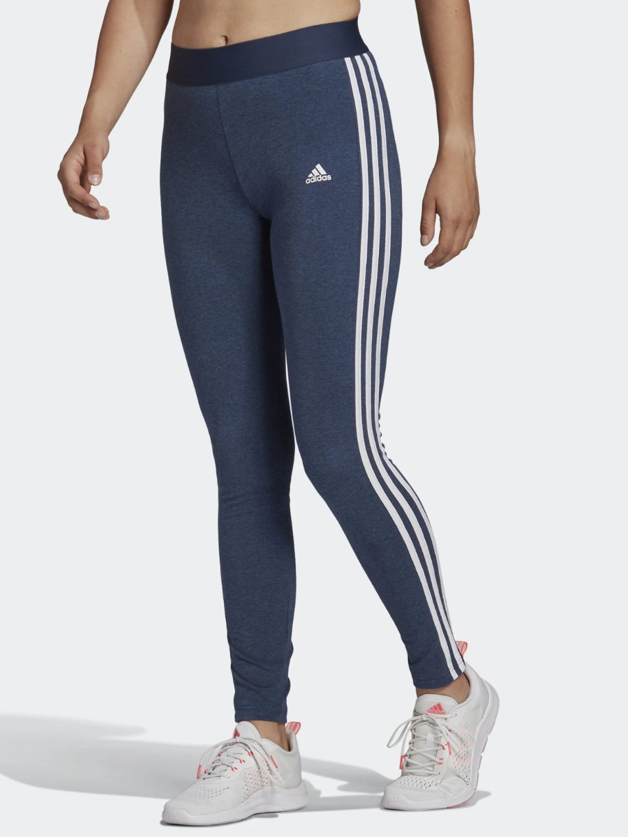 adidas 3-Stripes Legging Crew Navy Mel / White