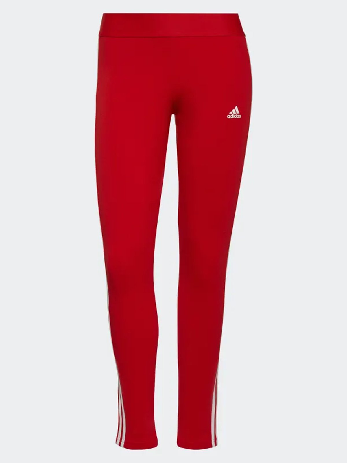 adidas 3-Stripes Legging Vivid Red / White